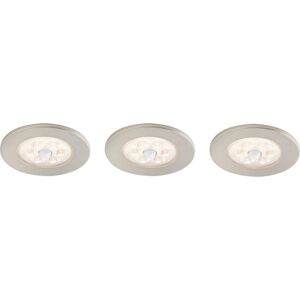 Loevschall Id Ind-/påbygningsspots Med Sensor, 3-Kit, 2,3w Led, Stållook