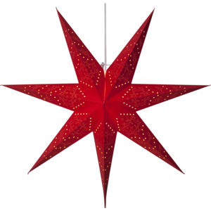 Star Trading Sensy Papirstjerne, Rød, 70 Cm  Rød