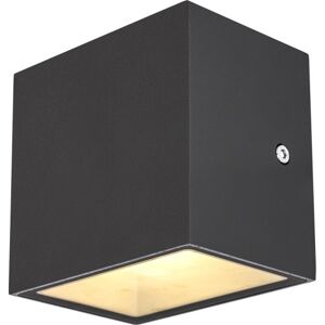 SLV Væglampe Sitra, Op/ned, Led, 2x560 Lumen, Antracit, Ip44