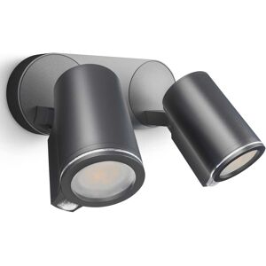 Steinel udendørs spotlampe med sensor Spot Duo Sensor Connect sort