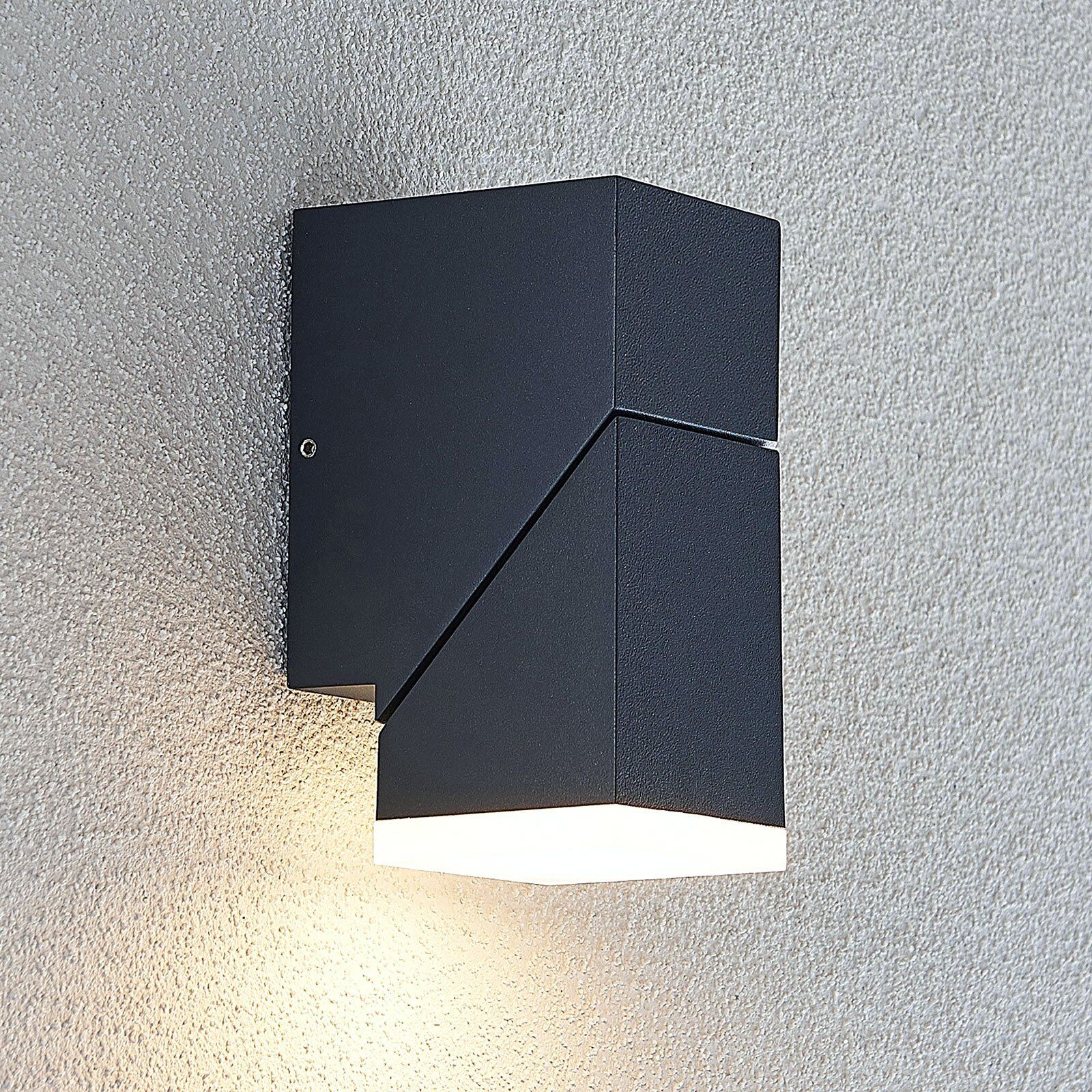 Lindby Udendørs LED-væglampe Sally, 1 lyskilde
