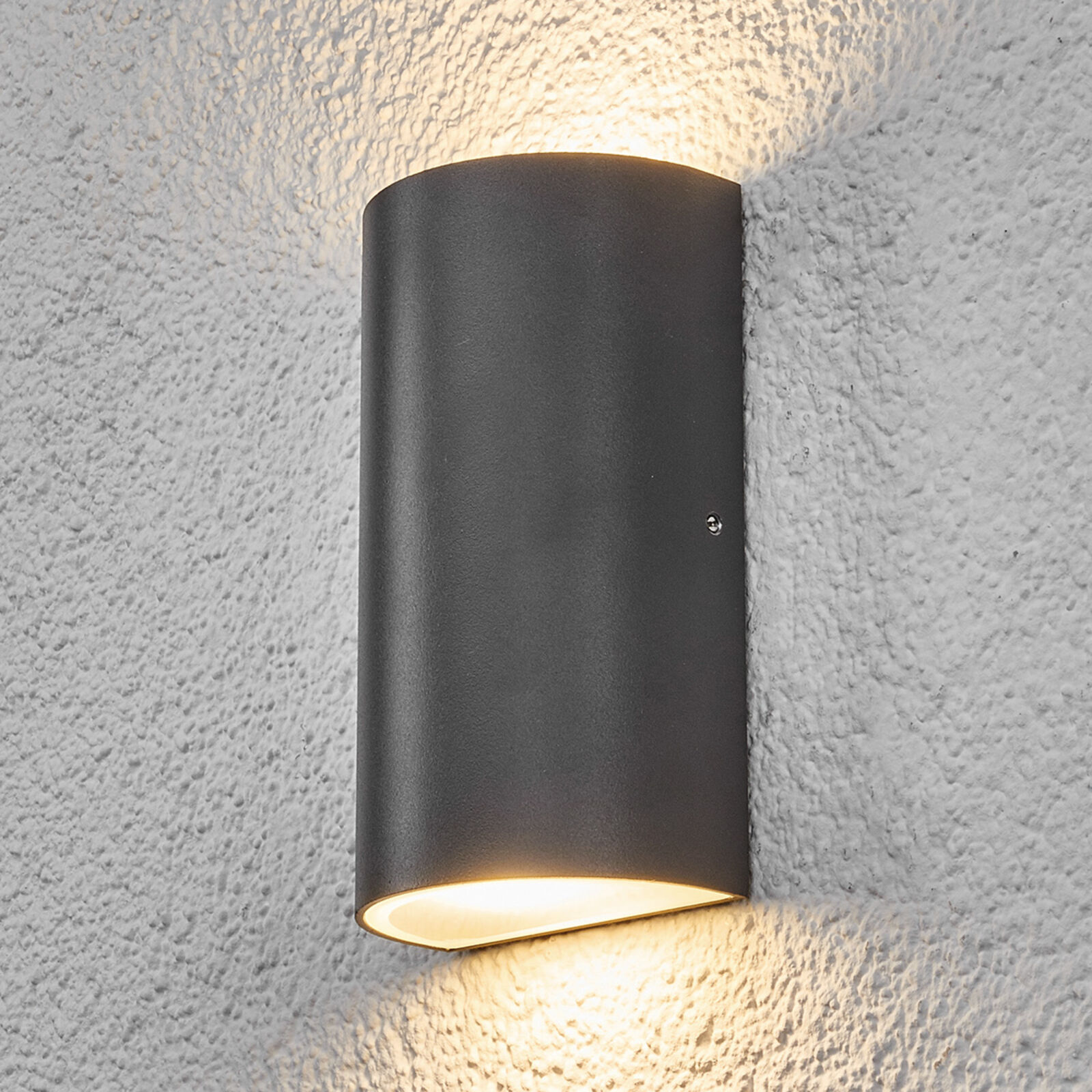 Lindby LED-udendørs væglampen Weerd