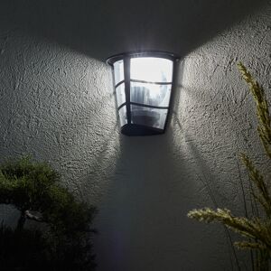 Lámpara de techo exterior Palama E27 negro IP44 INSPIRE