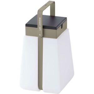 Les Jardins Farol exterior solar polipropileno aluminio nuez 25cm