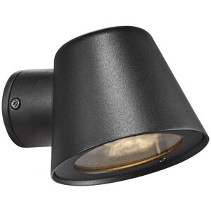 Nordlux Aplique de pared exterior negro IP44 y metal