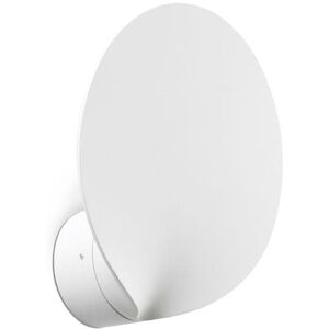 FARO BARCELONA Aplique led exterior aluminio blanco diámetro 22cm