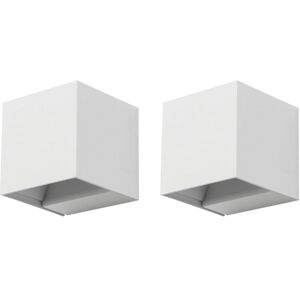 FORLIGHT Aplique Exterior LED (2uds) Haz de Luz Modulable 3000K Blanco Rex