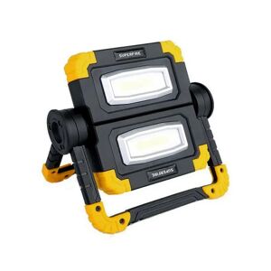 Superfire Foco portátil LED COB a batería. 1000 Lúmenes   Doble pantalla