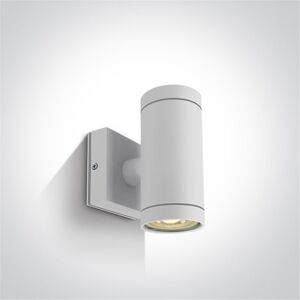 One Light Aplique Exterior Pared  67130/w Blanco Ip54