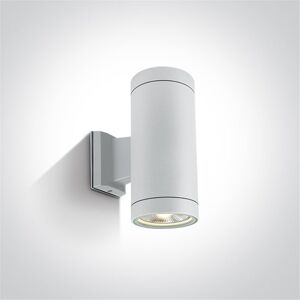 One Light Aplique Exterior Pared  67132/w Blanco Ip54