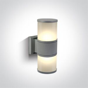 One Light Aplique Exterior Pared  67098/g Gris Ip54