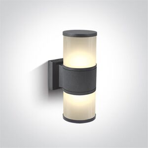 One Light Aplique Exterior Pared  67098/an Antracita Ip54