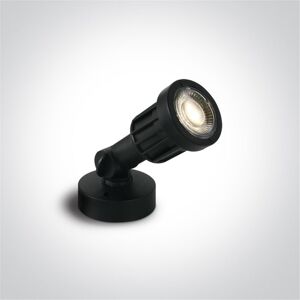 One Light Proyector Led Exterior  7070/w Negro 5w 3000k Ip65