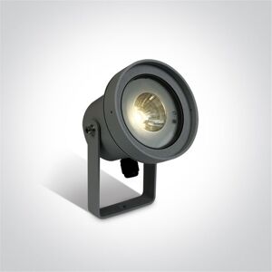 One Light Proyector Led Exterior  67196c/an/w Antracita 9w 3000k Ip65