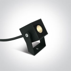 One Light Proyector Led Exterior  7052b/an/w Antracita 1w 3000k Ip65