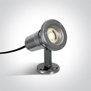 One Light Proyector Orientable Exterior  7008a Acero Inox Ip65