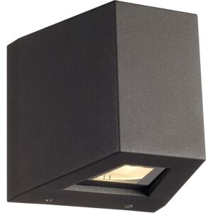 Slv Luminaria Led Superficie Pared  Out Beam Up/flood Down 229665 Antracita