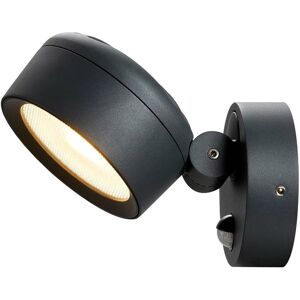 Slv Luminaria Led Superficie Pared  Eskina Sensor 1002904 Antracita