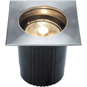 Slv Luminaria Empotrable Suelo  Dasar 215 Cuadrada Acero Inox 229234