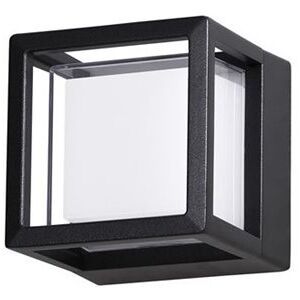 Nova Luce Luminaria Led Aplique Exterior  Agosto 9207616 Negro