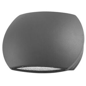 Nova Luce Luminaria Led Aplique Exterior  Como 741662 Gris