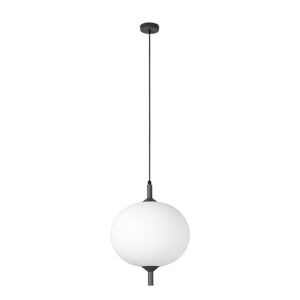 Faro Lampara Suspendida Saigon R45  Barcelona 71579h-04 Gris Oscuro/blanco