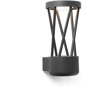 Faro Aplique Superficie  Barcelona 71285 Twist Led Gris Oscuro