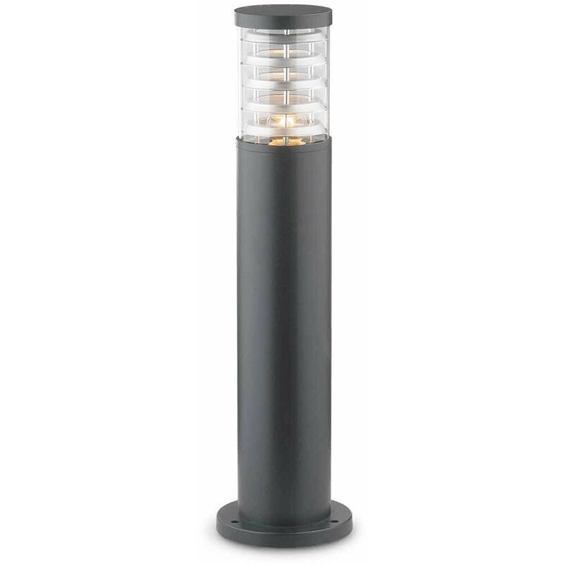 01-IDEAL LUX TRONCO Antracita Lámpara de pie 1 Bombilla aluminio