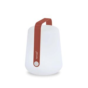 Fermob - Balad Lampe LED à accu, H 25 cm, rouge ocre