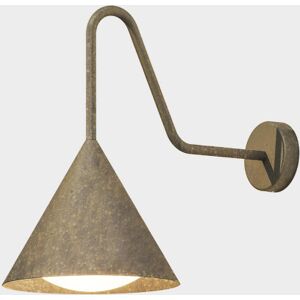 Cone AP curvo outdoor - Laiton satine - Il Fanale