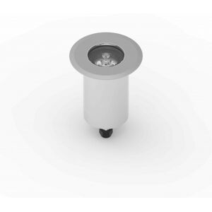 tech-LAMP Inta Flat Surface FA Round - Noir gris gaufré RAL 9006 - tech-LAMP