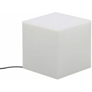 NEWGARDEN Cube lumineux intérieur extérieur Cuby 20 cm Alimentation électrique - Blanc - Publicité