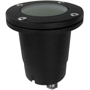 - tidian Spot encastré de sol IP67 Ø98mm pour ampoule GU10 (non incluse). Spot de sol extérieur Eclairage de terrasse ou d'allée - Noir