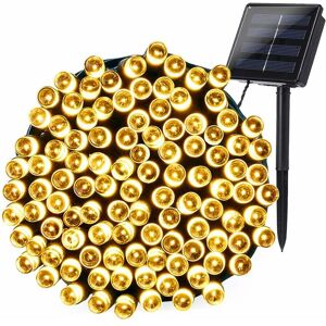 FEI YU Guirlande Lumineuse Exterieure Solaire , 22M 200 led Guirlande Solaire Exterieur 8 Modes Étanche Guirlande led Solaire Pour Jardin, Terrasse, Cour, - Publicité