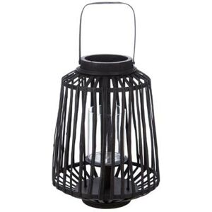 ATMOSPHERA Lanterne Design Rattan 35cm Noir - Publicité