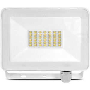 Projecteur led Extérieur lumos slim ii - 30W Miidex Lighting blanc-neutre-4000k - non-dimmable - blanc - Publicité