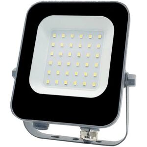 Projecteur Extérieur LED 20W IP65 Noir - Blanc Froid 6000K - 8000K - SILAMP