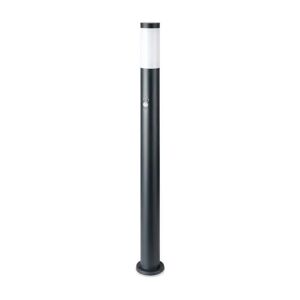 Borne Extérieur Anthracite avec Détecteur 110cm IP44 pour Ampoule E27 - SILAMP