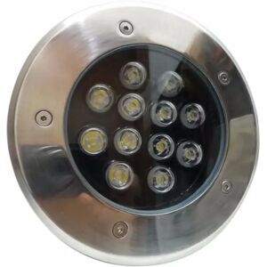 Spot LED Extérieur Encastrable IP65 220V Sol 12W 60° - Blanc Froid 6000K - 8000K - SILAMP