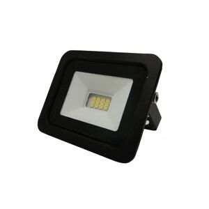 Projecteur LED Extérieur 10W IP65 Noir - Blanc Neutre 4000K - 5500K - SILAMP - Publicité