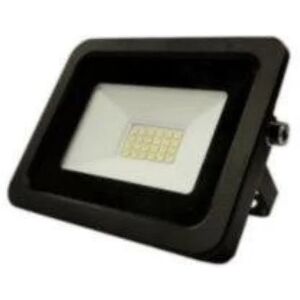 Projecteur LED Extérieur 20W IP65 Noir - Blanc Froid 6000K - 8000K - SILAMP - Publicité