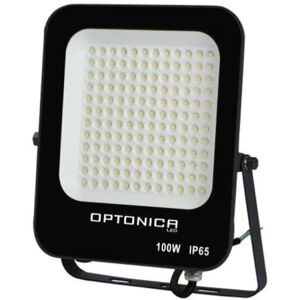 Projecteur LED Extérieur SMD 100W IP65 Noir - Blanc Neutre 4000K - 5500K - SILAMP