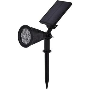 Spot à piquer LED Solaire pour Jardin 1.5W 6V DC - Blanc Froid 6000K - 8000K - SILAMP