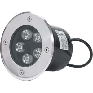 Spot LED Exterieur Encastrable IP65 220V Sol 5W 80° Ø130 - Blanc Froid 6000K - 8000K - SILAMP