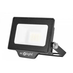 Projecteur Extérieur Led - Eco Light - Nl-1 - 10w - 6500k - 900lm - Ip65 - Publicité