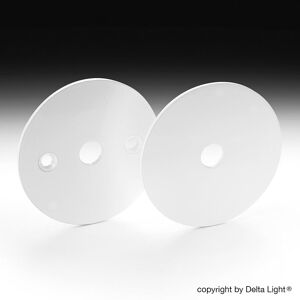 Delta Light Coverset R, plaque de recouvrement, 204 00 100 W, R 100