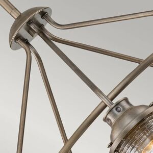 KICHLER Lustre extérieur Ashlandbay 5 lampes bronze brossé - Publicité