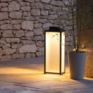 Lanterne solaire à LED Tradition, anthracite, hauteur 65 cm