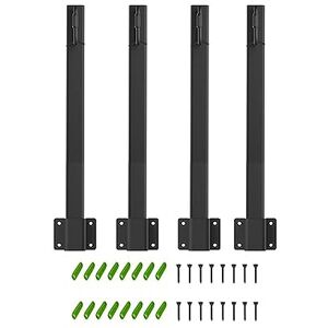 Vklopdsh Lot de 4 Supports de Tige de Fixation de Lampe de Fée de Jardin Autoportant Réglable Facile à Installer Fournitures D'Extérieur - Publicité