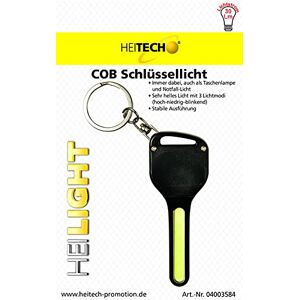 HEITECH Promotion GmbH HEITECH Lampe de clé COB design en forme de clé solide, 3 modes d'éclairage, CR2032 - Publicité